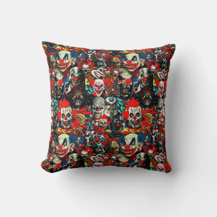 Scary Circus Buddies Cushion