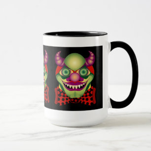 Scary Clown awesomely horrific mug