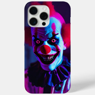 scary clown iPhone 15 pro max case
