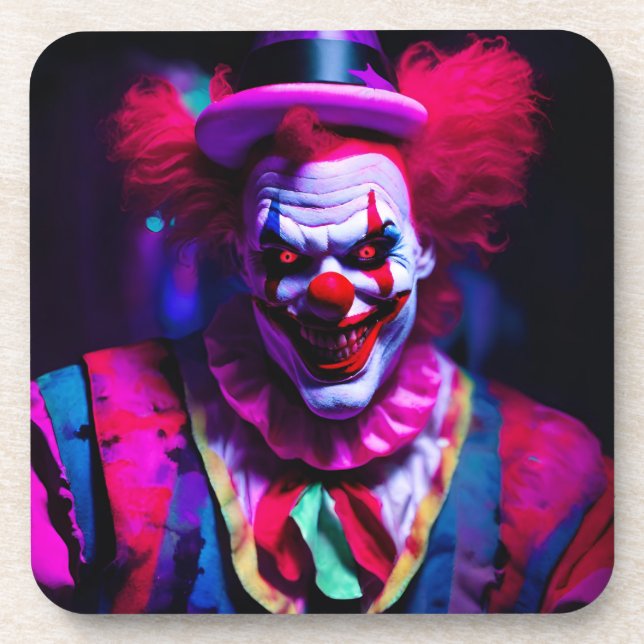 scary clown coaster (Front)