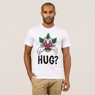 Scary Clown Hug fUNNY Mens t-shirt