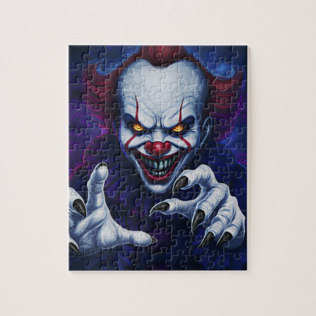 Scary Clown jigsaw puzzle (Vertical)