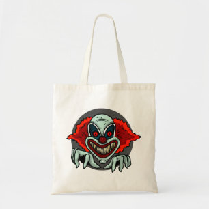 Scary Clown Tote Bag