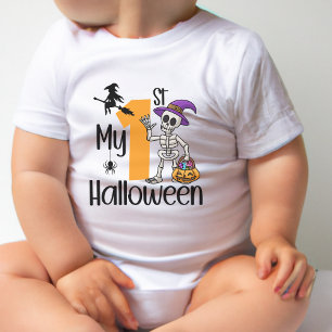 Scary Costume Gift Cute Outfit  My 1st Halloween Baby T-Shirt