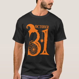 Scary Cute Halloween All Hallows Eve October 31 C T-Shirt