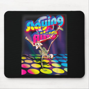 Scary Death Gingerbread Man For Halloween Mouse Pad