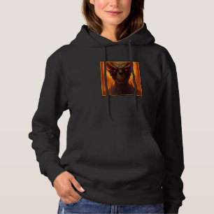 Scary Demonic Skull Horror Nightmare Unique Digita Hoodie