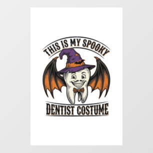 Scary Dentist Costume Halloween Dental Shirt Art_1