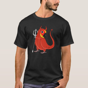 Scary Devil Costume Parrot I Sun Conure Premium T-Shirt
