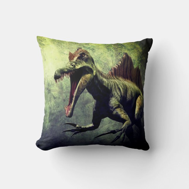Scary Dinosaur Cushion (Front)