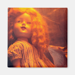 Scary Doll and Rat Magnet