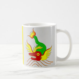 scary dragon coffee mug