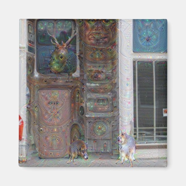 Scary Dreams Magnet (Front)