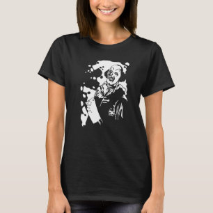 Scary Evil Horror Clown Holding An Axe Halloween T-Shirt