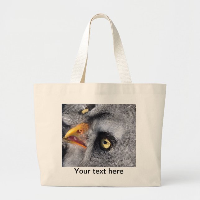 Scary eye large tote bag (Front)