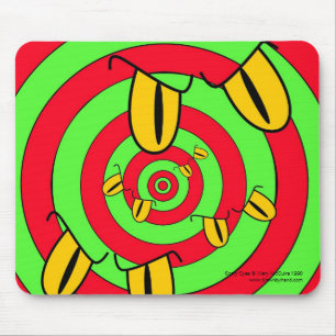 Scary Eyes Mousepad