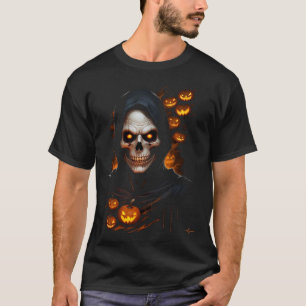 Scary Face Halloween Costume T-shir T-Shirt