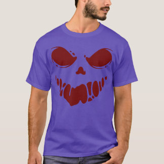 Scary Face Halloween gift T-Shirt