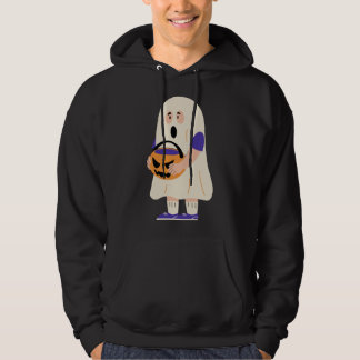 Scary face hoodie