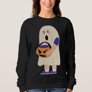 Scary face sweatshirt