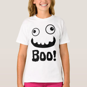 Scary Fanny Face Boo Halloween T-Shirt