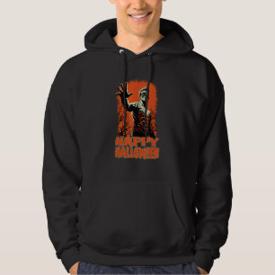 Scary Frankenstein's Monster Happy Halloween Hoodie