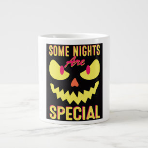 Scary fun filled halloween large coffee mug
