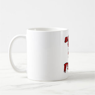 Scary Funny Halloween Clown Hockey Goalie Coffee Mug