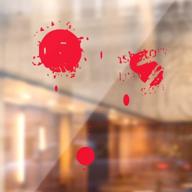 Scary funny red dripping blood spooky Halloween (Sheet 2)