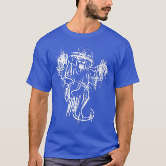 Scary ghost haunted ghost  T-Shirt
