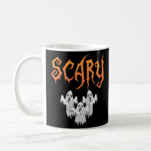 Scary , ghost shirt coffee mug