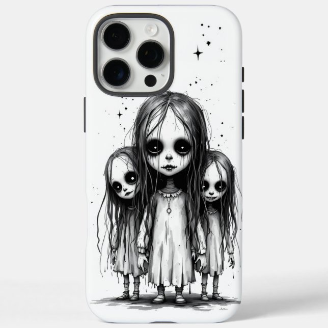 Scary Girls Case-Mate iPhone Case (Back)