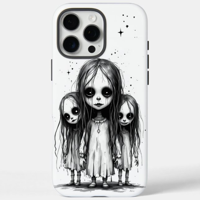 Scary Girls Case-Mate iPhone Case (Back)