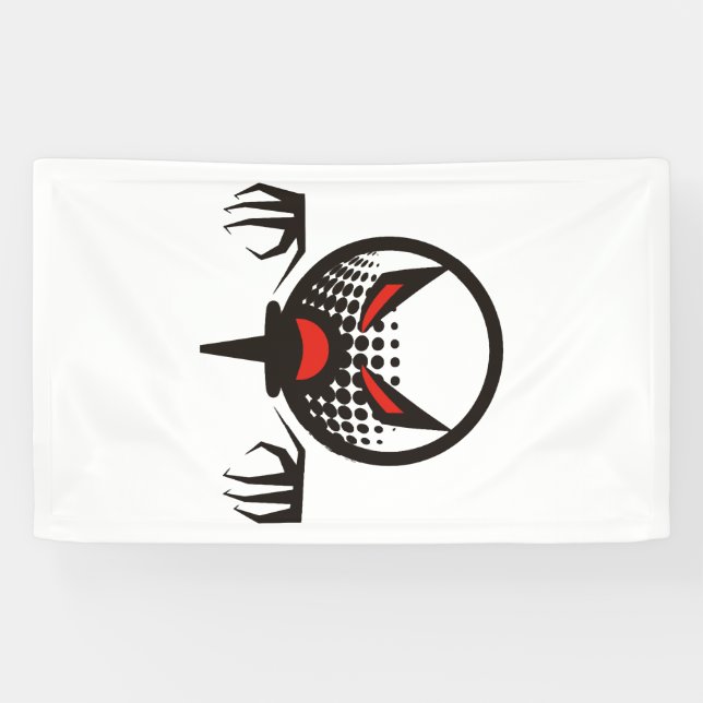 Scary Golf Halloween group graveyard Banner (Horizontal)