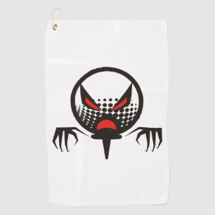 Scary Golf Halloween group graveyard Towel