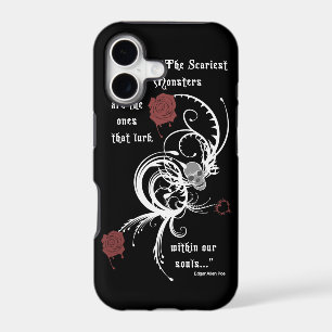 Scary Gothic Edgar Allen Poe Quote iPhone 5 Case