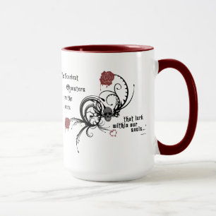Scary Gothic Edgar Allen Poe Quote Mug