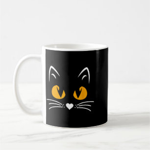 Scary Halloween Black Cat Boys Girls Kids Funny Coffee Mug