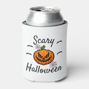 Scary Halloween Can Cooler
