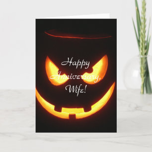 scary Halloween Card