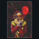 Scary Halloween Clown Costume Party Tissue Paper<br><div class="desc">Tissue Paper</div>