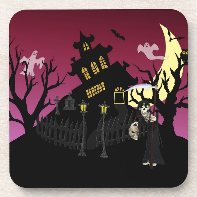 Scary Halloween Coaster (Front)