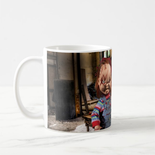 Scary Halloween. Coffee Mug (Left)