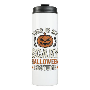 Scary Halloween Costume Pumpkin Vintage Shirt Desi Thermal Tumbler