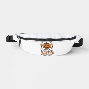 Scary Halloween Costume Pumpkin Vintage Vector Des Bum Bags