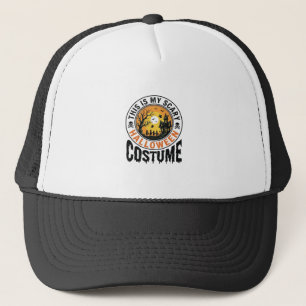 Scary Halloween Costume Vintage Engraving Shirt De Trucker Hat