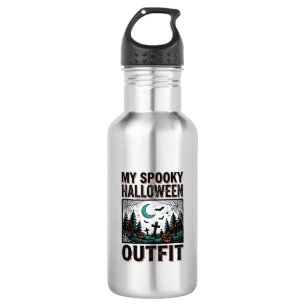Scary Halloween Costume Vintage Graveyard Tee_1 532 Ml Water Bottle