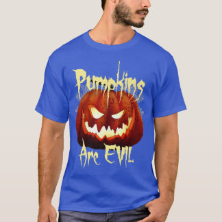 Scary Halloween Creepy Pumpkin T-Shirt