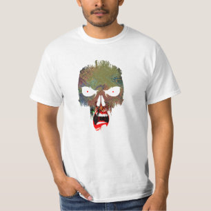Scary Halloween Evil Pirate Skull Scream Costume T-Shirt