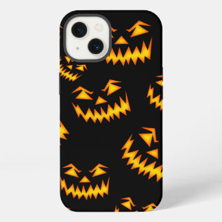 Scary Halloween Faces iPhone Case